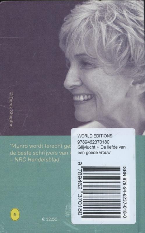 Achterkant van Glijvlucht - De liefde van een goede vrouw