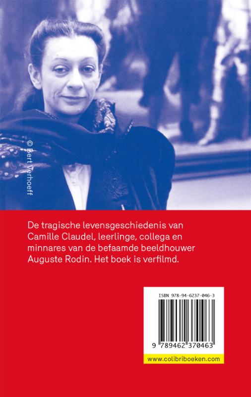 Achterkant van Camille Claudel, een vrouw