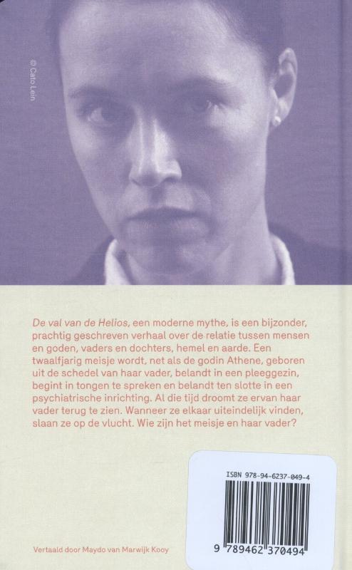 Achterkant van De val van de Helios