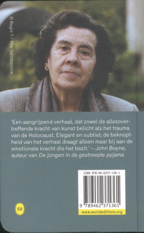 Achterkant van De vioolbouwer van Auschwitz