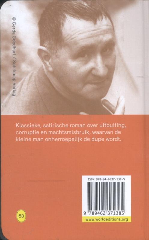 Achterkant van Driestuiversroman