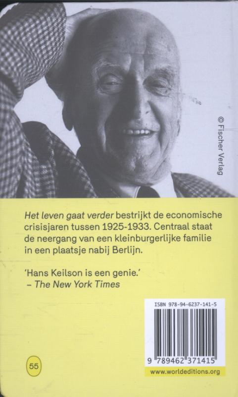 Achterkant van Het leven gaat verder