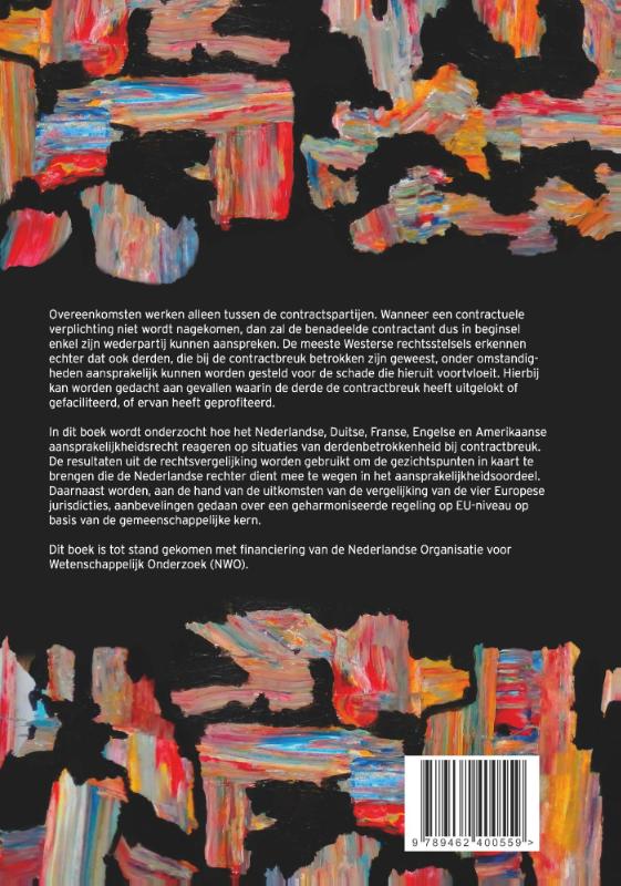 Achterkant van Betrokkenheid van derden bij contractbreuk