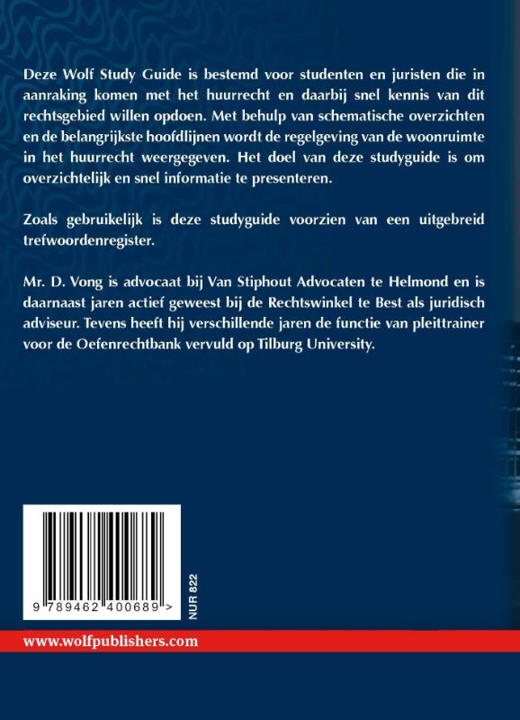 Achterkant van Studyguide