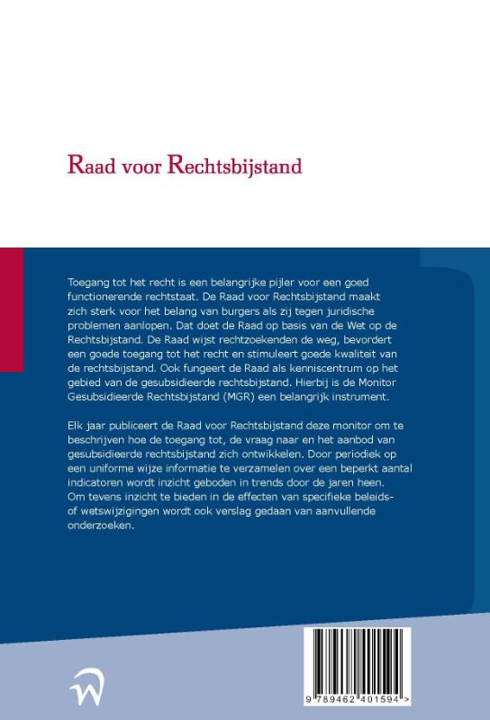Achterkant van 2013