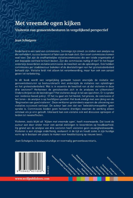 Achterkant van Met vreemde ogen kijken