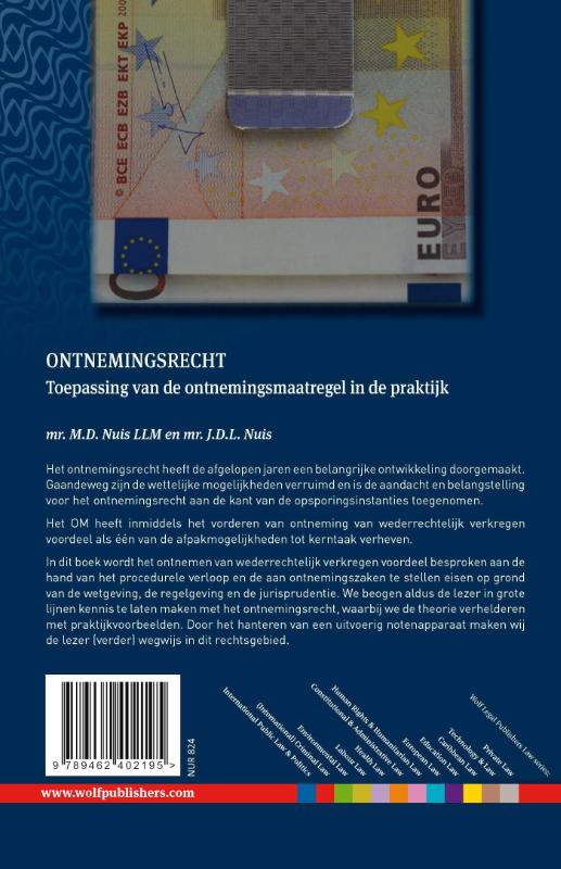 Achterkant van Ontnemingsrecht