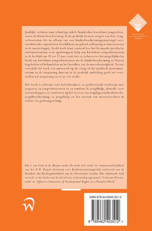 Achterkant van Verplichte (na)zorg voor kwetsbare jongvolwassenen?