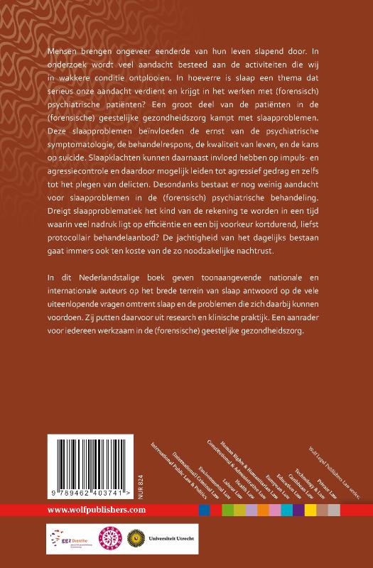 Achterkant van Gestoorde slaap