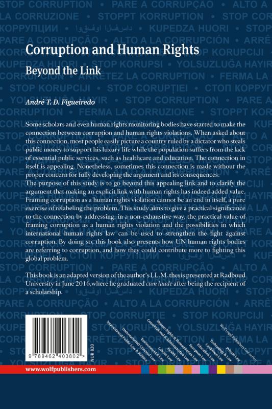 Achterkant van Corruption and human rights