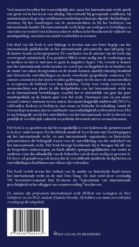 Achterkant van Ontdek het internationale recht