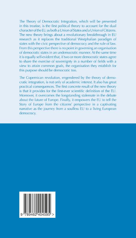 Achterkant van The Theory of Democratic Integration