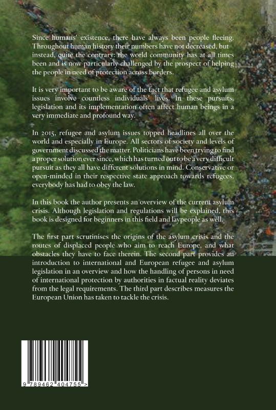 Achterkant van The Refugee Crisis: Factual Background and Legal Considerations