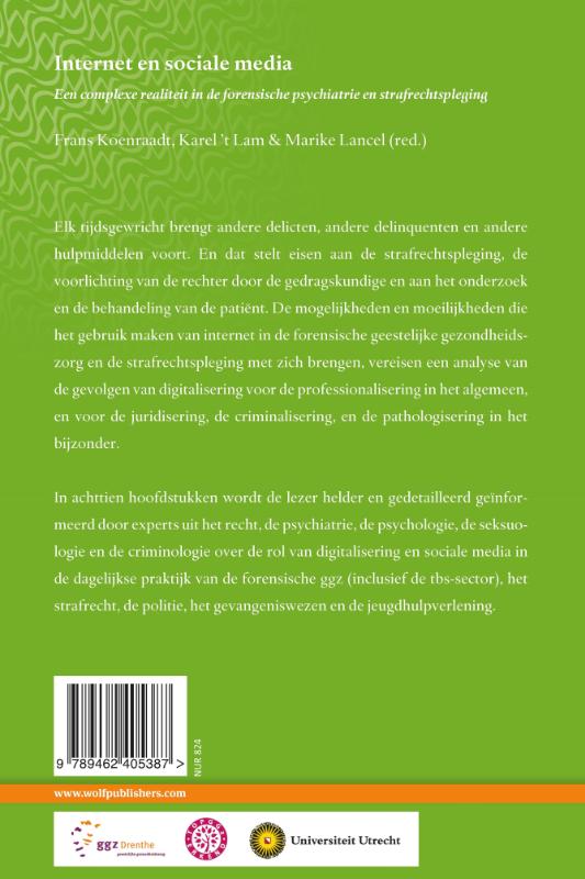 Achterkant van Internet en sociale media
