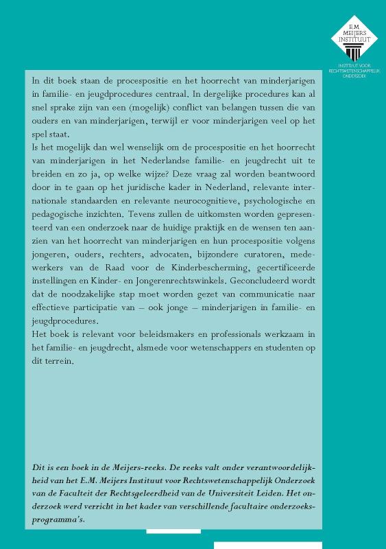 Achterkant van Kind in proces: van communicatie naar effectieve participatie