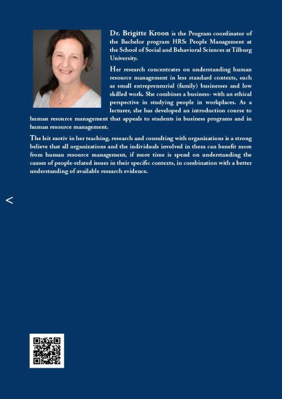 Achterkant van Evidence based HRM