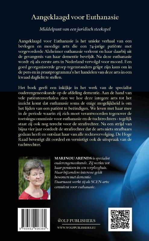 Achterkant van Aangeklaagd voor Euthanasie