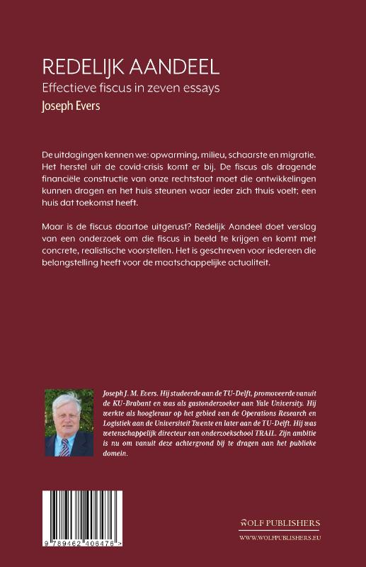 Achterkant van Redelijk Aandeel
