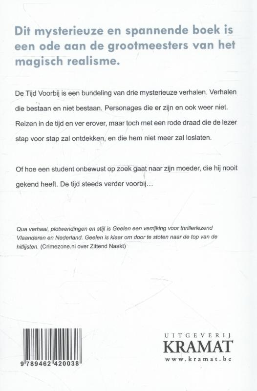 Achterkant van De tijd voorbij