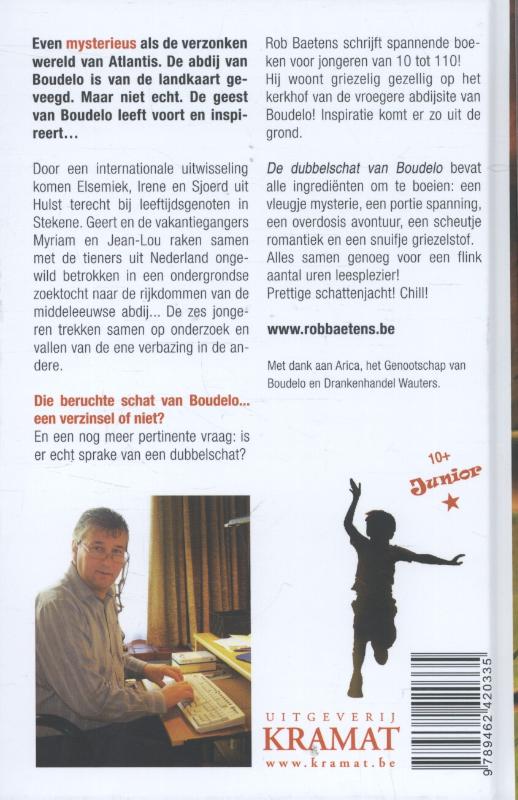 Achterkant van De dubbelschat van Boudelo