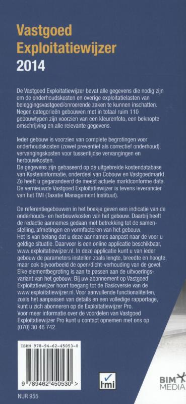 Achterkant van 2014