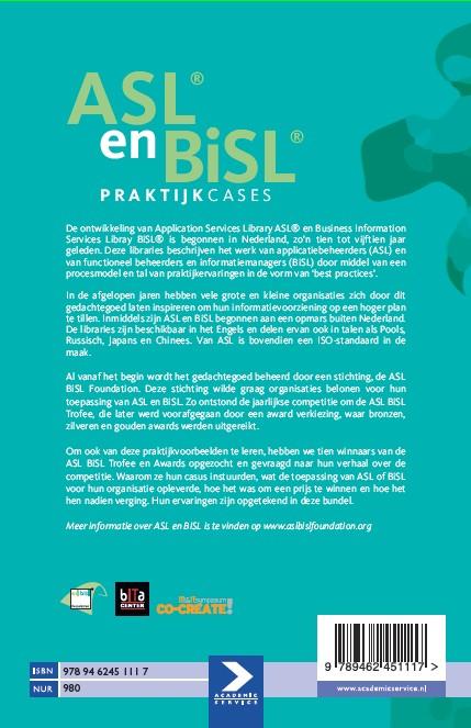 Achterkant van ASL en BiSL praktijkcases