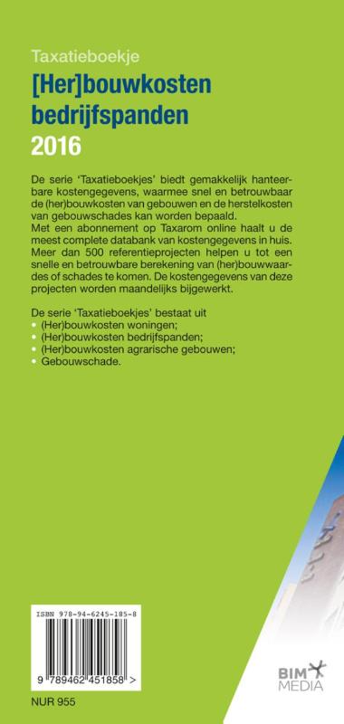 Achterkant van 2016