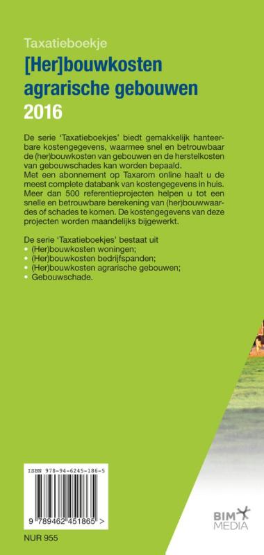 Achterkant van 2016