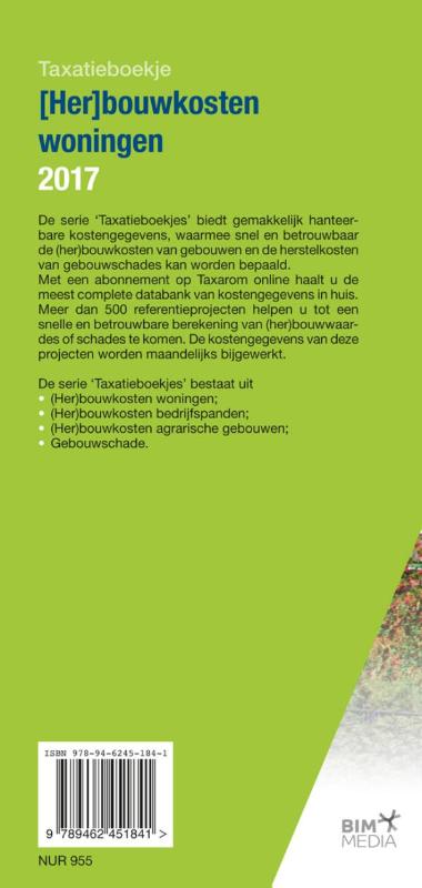 Achterkant van 2017