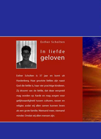Achterkant van In liefde geloven
