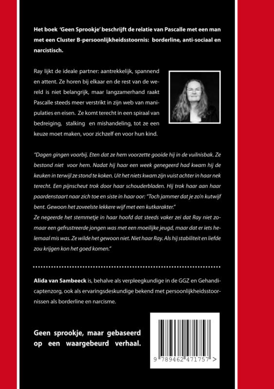 Achterkant van Geen sprookje