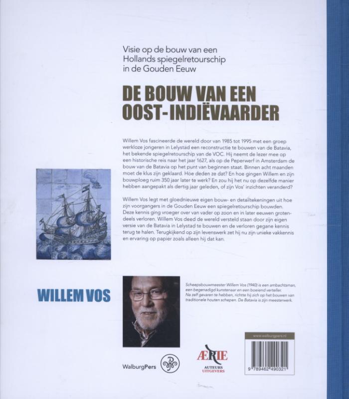Achterkant van De bouw van een Oost-Indiëvaarder