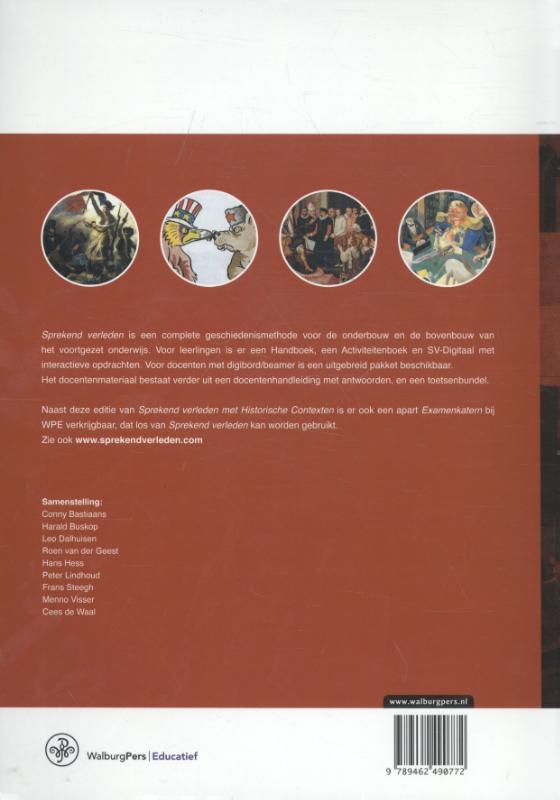 Achterkant van Handboek