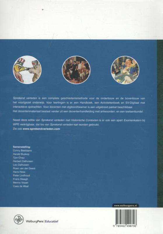 Achterkant van Handboek
