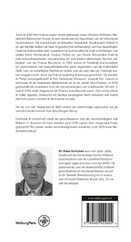 Achterkant van Kunstroof