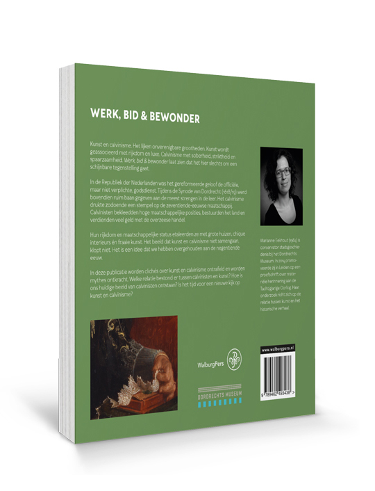 Achterkant van Werk, bid en bewonder