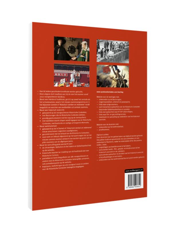 Achterkant van Examenkatern-Training voor het Examen met Historische Contexten-vwo vanaf 2022
