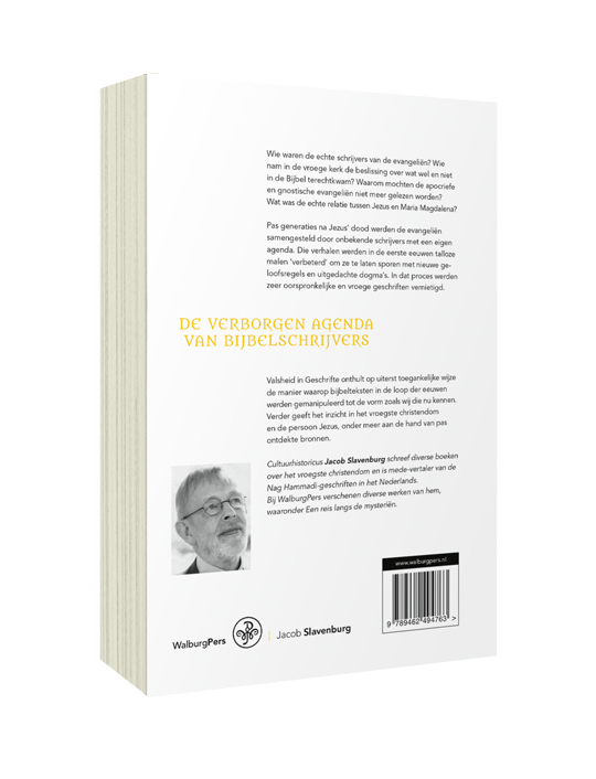 Achterkant van Valsheid in Geschrifte