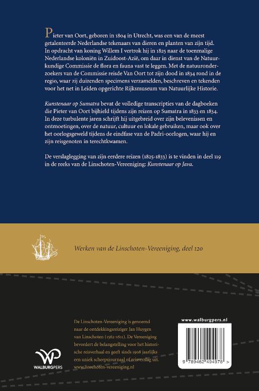 Achterkant van Kunstenaar op Sumatra