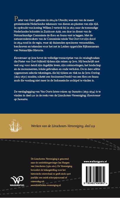 Achterkant van Kunstenaar op Java