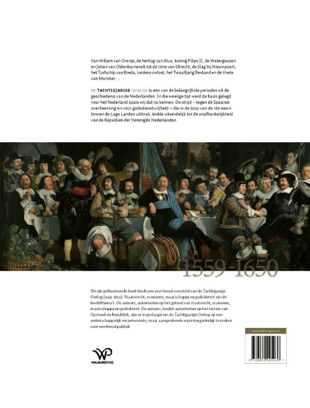 Achterkant van De Tachtigjarige Oorlog