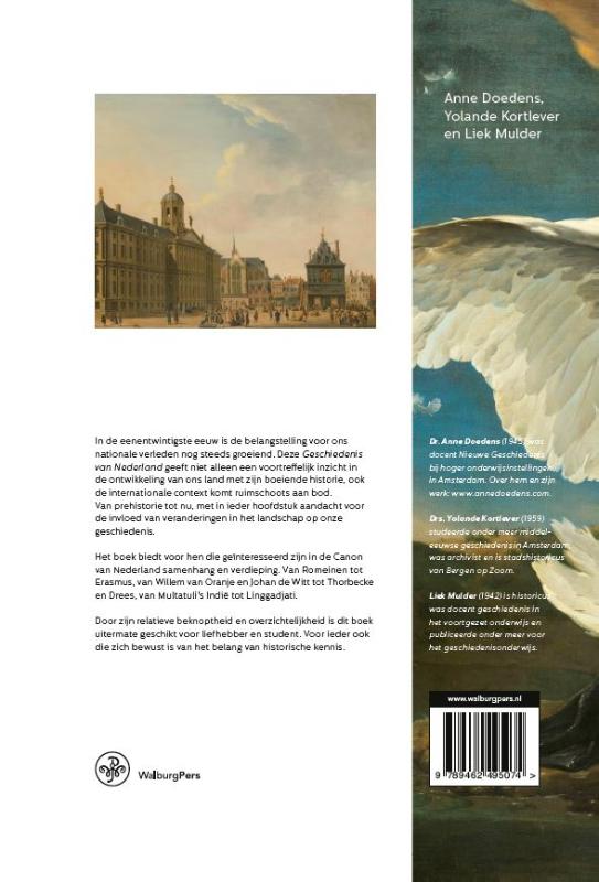 Achterkant van Geschiedenis van Nederland