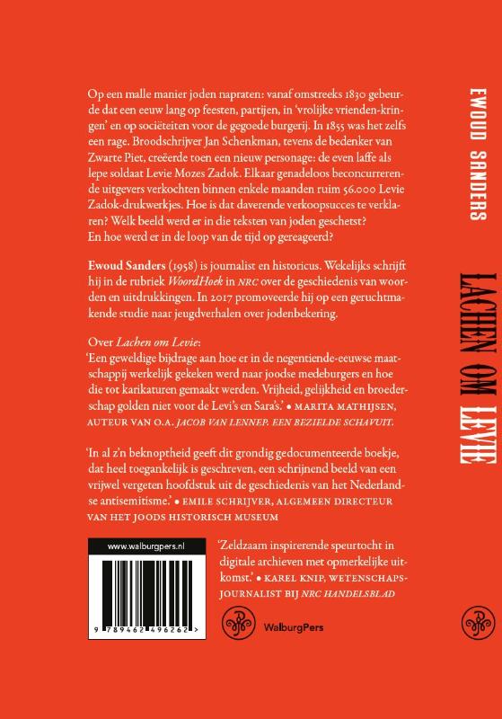 Achterkant van Lachen om Levie