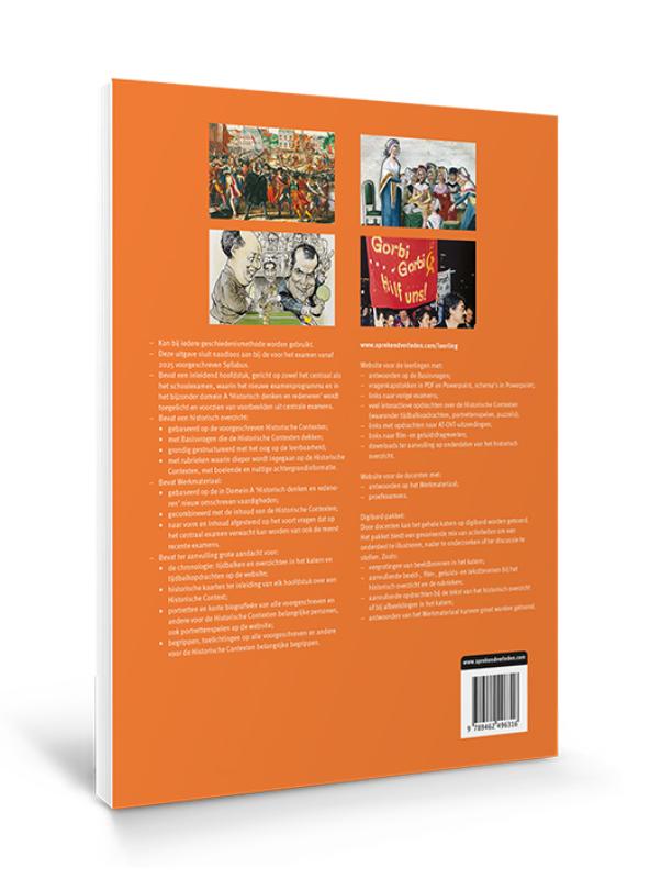 Achterkant van Examenkatern geschiedenis