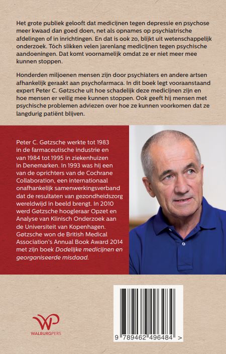 Achterkant van Overlevingspakket voor de psychiatrie