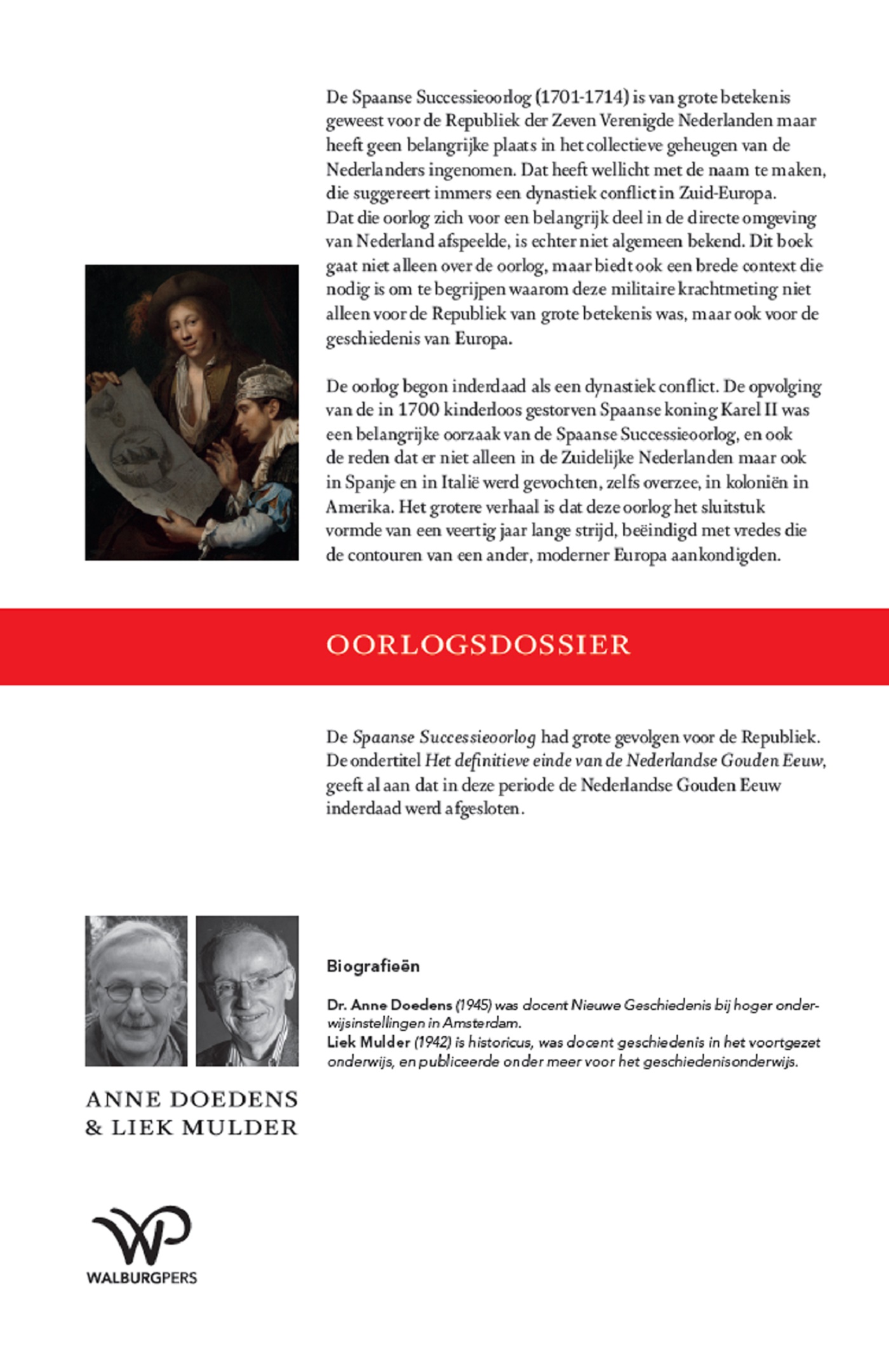 Achterkant van Spaanse Successieoorlog, 1701-1714