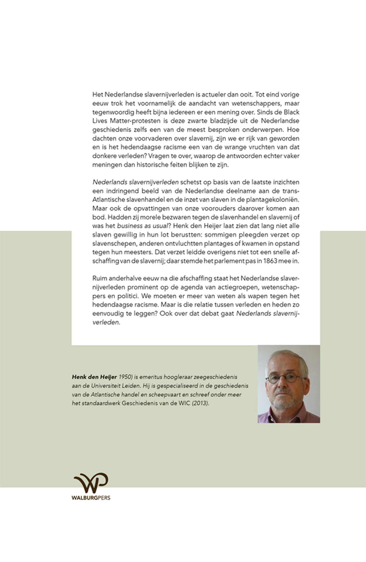 Achterkant van Nederlands slavernijverleden