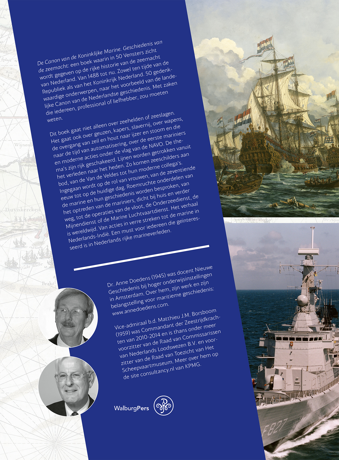 Achterkant van De Canon van de Koninklijke Marine