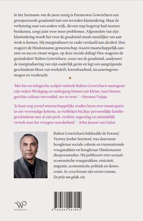 Achterkant van De goudsmid