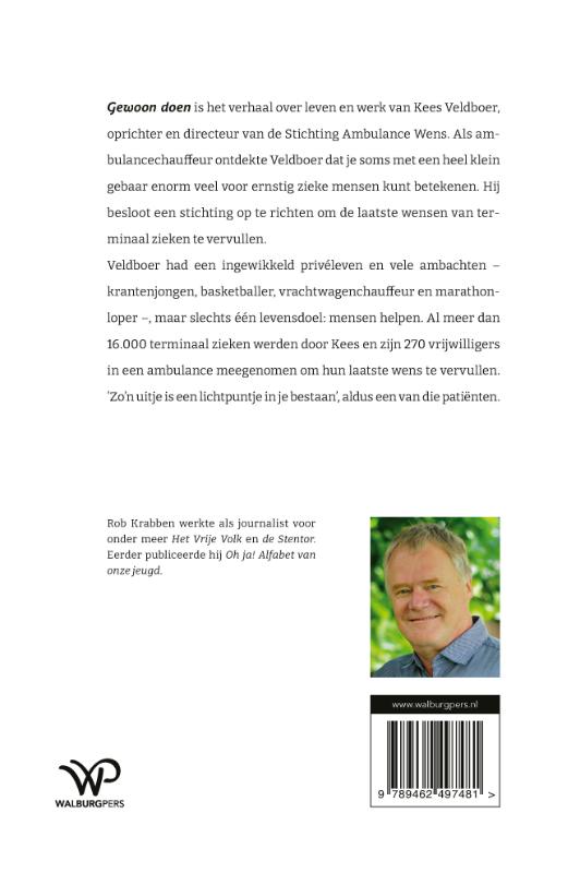 Achterkant van Gewoon doen